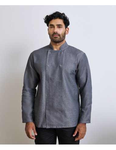 PRE-PR660-Denim Chefs Jacket